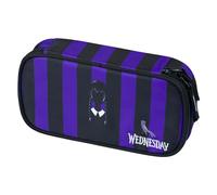 Baagl Estuche para niñas - Estuche escolar para artículos de papelería, estuche escolar, estuche para niños, estuche escolar, Wednesday, Estuche para