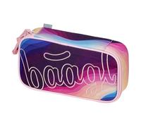 Baagl Estuche para niñas - Estuche escolar para artículos de papelería, estuche escolar, estuche para niños, estuche escolar, Lyra, M, Colorido, divertido, moderno, práctico