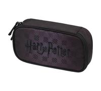 Baagl Estuche para niñas - Estuche escolar para artículos de papelería, estuche escolar, estuche para niños, estuche escolar, Harry Potter Hogwarts Black, 23 x 12 x 5 cm, Colorido, divertido, moderno