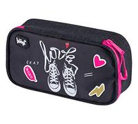 Baagl Estuche para niñas - Estuche para útiles escolares y lápices, estuche para niños, estuche escolar, diseño Zapatillas