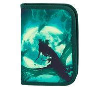 Baagl Estuche para niños - Estuche escolar, estuche para lápices, estuche para artículos de papelería, estuche, estuche escolar (dragón)