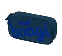 Baagl Estuche para niños - Estuche escolar para artículos de papelería, estuche escolar, estuche para niños, estuche escolar (logotipo azul)