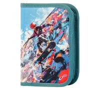 Baagl Estuche para niños y niñas - Estuche escolar, estuche para lápices, estuche para lápices, estuche escolar, Skatepark, Estuche para lápices