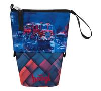 Baagl Estuche para niños y niñas - Estuche para lápices para niños - Estuche para la escuela - Estuche resistente y estuche con compartimento secreto - Estuche de pie, salvavidas., Colorido, divertido