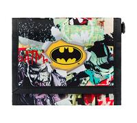 Baagl Geldbeutel Jungen Mädchen Geldbörse Kinder Kleine Portemonnaie Teenager Geldtasche Kinderportmonee, Batman Comics., moderno