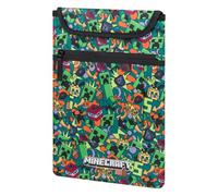 Baagl Minecraft Chaos - Funda para portátil de 15 pulgadas para niños y adolescentes, ligera y protectora, para mochila escolar y vida cotidiana, 26 x 36 cm