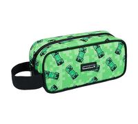 Baagl Minecraft - Estuche escolar para niños y niñas, Creeper, Estuche