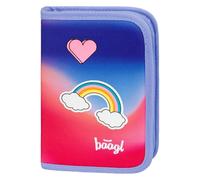 Baagl Estuche para niños y niñas - Estuche escolar, estuche para lápices, estuche para lápices, estuche escolar, Hippie, Estuche para lápices