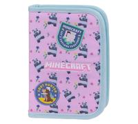 Baagl Minecraft - Estuche escolar para niños y niñas, Minecraft Panda, S, Colorido, divertido, moderno, práctico