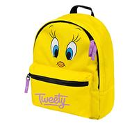 Baagl Mochila de guardería para niños y niñas, mochila de guardería para niños, mochila pequeña para bebé, mochila infantil con correa para el pecho, Tweety