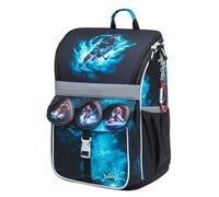 Baagl - Mochila escolar para niña 1 Klasse - Bolsa de escuela ergonómica para niños - Mochila escolar con correa para el pecho - Bolsa de escuela primaria