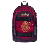 Baagl Mochila escolar para niños, niñas, adolescentes, monopatín, mochila infantil con compartimento para portátil y correa para el pecho, para escuela, secundaria, escuela secundaria, Harry Potter