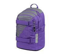Baagl Mochila escolar para niños, niñas, adolescentes, monopatín, mochila infantil con compartimento para portátil y correa para el pecho, para escuela, secundaria, escuela secundaria, Doble