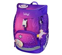 Baagl Mochila escolar para niños y niñas de 1ª clase, mochila escolar ultraligera, mochila escolar, mochila escolar, mochila escolar, Corazón de caballo