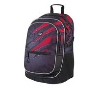 Baagl Mochila para niños, mochila escolar para niños con espalda ergonómica, correa de pecho y elementos reflectantes, Volcán 2