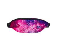 Baagl Riñonera para niños - Riñonera para niños niñas adolescentes - Elegante bolso bandolera de material resistente con cremallera de 2 vías, Galaxia, Fashion