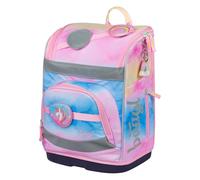 Baagl Zippy Plus - Mochila escolar ergonómica para niños con correa para el pecho y cinturón de cadera, 21 l, Unicornio Arco, Mittelgroße