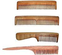 Baal Sikh Comb - Peine de madera de nim natural para hombre, marrón, 15 gramos, paquete de 1 (M3)