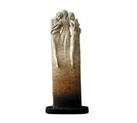 Baalaa Escultura de diosas abrazando, de resina decoración del hogar mesa arte escultura