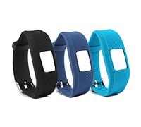 Baaletc Para Garmin Vivofit 3 y Vivofit JR, pulseras de accesorios de colores con cierre seguro de estilo reloj para Garmin Vivofit 3 y Vivofit JR Vivofit JR. 2 bandas