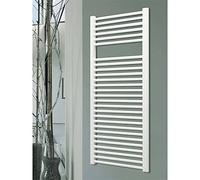 baanio - Radiador Toallero Agua Blanco | 150x50x45 cm, Incluye Valvula Y DETENTOR | Secatoallas Blanco | Toallero Calefacción, Distancia Entre Ejes 45cm, Apto para Tubo Multicapa y Cobre