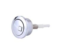 BAAQII 1 paquete de botón de descarga para inodoro, botón de repuesto único, sistema de doble descarga, conjunto de botón de presión ovalado para Geberit Typ280