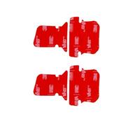 BAAQII 2 cintas adhesivas de intercomunicador para casco de doble cara para Cardo Packtalk Edge/Pro/Neo motocicleta Mount Base Sticker