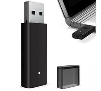 BAAQII Adaptador dongle receptor USB inalámbrico para juegos WIN 10 / Xbox One PC Controller X/S/Elite Series, adaptador inalámbrico compatible con controlador Xbox a PC Windows 10/11/8/8.1/7