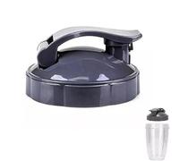 BAAQII Tapa abatible de repuesto para batido Nutribullet de 32 onzas de taza grande 600/900 W, tapa abatible para llevar, pieza de repuesto para licuadora Nutribullet