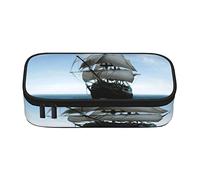 BAAROO American Bald Eagle - Organizador de lápices grande con 2 cremalleras, bonito estuche de tela Oxford para niños., color, 5.0cm*10.5cm*20.5cm, Estuche para lápices