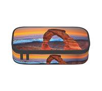 BAAROO Arches National Park - Estuche para lápices, estuche para bolígrafos, bolsa de papelería simple, organizador de oficina universitaria, color, 5.0cm*10.5cm*20.5cm, Estuche para lápices