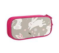 BAAROO Bolsa de lápices doble de gran capacidad con estampado de sirena, bolsa de papelería con cremallera de doble capa, color, 5.0cm*10.5cm*20.5cm, Estuche para lápices