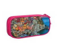 BAAROO Cinque Terre - Estuche para lápices de gran capacidad, estuche para lápices, estuche para lápices para niñas y niños, adolescentes, mujeres y hombres, color, 5.0cm*10.5cm*20.5cm, Estuche para