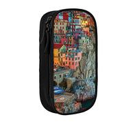 BAAROO Cinque Terre - Estuche para lápices de gran capacidad, estuche para lápices, estuche para lápices para niñas y niños, adolescentes, mujeres y hombres, color, 5.0cm*10.5cm*20.5cm, Estuche para