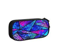 BAAROO CNSEHQD - Estuche para lápices de gran capacidad, bolsa de lápices Art Deco para pintura de vidrio, bolsa de lápices de oficina, organizador St, color, 5.0cm*10.5cm*20.5cm, Estuche para lápices