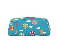 BAAROO Colorido y hermoso estuche de lápices con cremallera de globo de aire caliente, bolsa de papelería de gran capacidad, adecuada para la escuela, oficina, niños y niñas, color,
