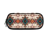 BAAROO Estuche bohemio para lápices para niños y hombres, bolsa de maquillaje Navajo, regalo adecuado para niños, amigos, organizador de oficina, beige, St, color, 5.0cm*10.5cm*20.5cm, Estuche para