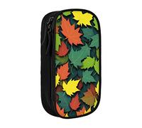 BAAROO Estuche de gran capacidad y duradero, estuche de oficina plegable con cremallera, color, 5.0cm*10.5cm*20.5cm, Estuche para lápices
