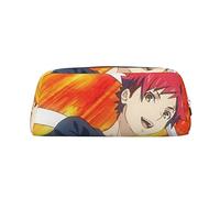 BAAROO Estuche de lápices con cremallera de anime Food Wars de gran capacidad, adecuado para la escuela, oficina, niños y niñas, color, 5.0cm*10.5cm*20.5cm, Estuche para lápices