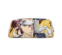BAAROO Estuche de lápices con cremallera de anime Food Wars de gran capacidad, adecuado para la escuela, oficina, niños y niñas, color, 5.0cm*10.5cm*20.5cm, Estuche para lápices