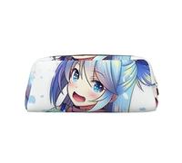 BAAROO Estuche de lápices con cremallera KonoSuba Aqua de gran capacidad, adecuado para la escuela, oficina, niños y niñas, color, 5.0cm*10.5cm*20.5cm, Estuche para lápices