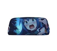 BAAROO Estuche de lápices con cremallera KonoSuba Aqua de gran capacidad, adecuado para la escuela, oficina, niños y niñas, color, 5.0cm*10.5cm*20.5cm, Estuche para lápices