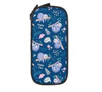 BAAROO Estuche de lápices de dibujos animados con estrella de gran capacidad, duradero, bolsa de almacenamiento para bolígrafos con cremallera, color, 5.0cm*10.5cm*20.5cm, Estuche para lápices
