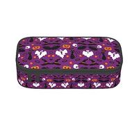 BAAROO Estuche de lápices de gran capacidad con estampado de ciudad de Tokio, estuche para bolígrafos, bolsa de papelería simple, organizador de oficina universitaria, color, 5.0cm*10.5cm*20.5cm, Estuche para lápices