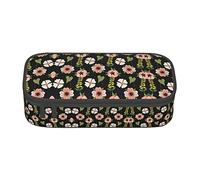 BAAROO Estuche de lápices de gran capacidad con estampado de ciudad de Tokio, estuche para bolígrafos, bolsa de papelería simple, organizador de oficina universitaria, color, 5.0cm*10.5cm*20.5cm,