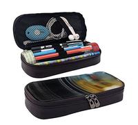 BAAROO Estuche de piel con estampado de lente de cámara, estuche para lápices, estuche para bolígrafos, para niñas y niños, adolescentes, mujeres y hombres, color, 5.0cm*10.5cm*20.5cm, Estuche para