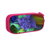 BAAROO Estuche grande para lápices abstracto floral con 2 compartimentos, estuche para lápices, bolsa organizadora para niñas, niños, estudiantes, escuela, offi, color, 5.0cm*10.5cm*20.5cm, Estuche