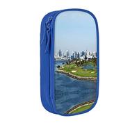 BAAROO Estuche para lápices de golf, yate, club, estuche para bolígrafos, bolsa de papelería, organizador de oficina universitaria, color, 5.0cm*10.5cm*20.5cm, Estuche para lápices