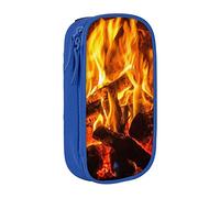 BAAROO Estuche para lápices de leña ardiente, estuche de gran capacidad, estuche para lápices, bolsa para lápices, soporte para bolígrafos para niñas y niños, adolescentes y mujeres, color,