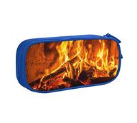 BAAROO Estuche para lápices de leña ardiente, estuche de gran capacidad, estuche para lápices, bolsa para lápices, soporte para bolígrafos para niñas y niños, adolescentes y mujeres, color,